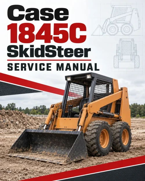 Case 1845C SkidSteer Service Manual Case 1845C SkidSteer Service Manual