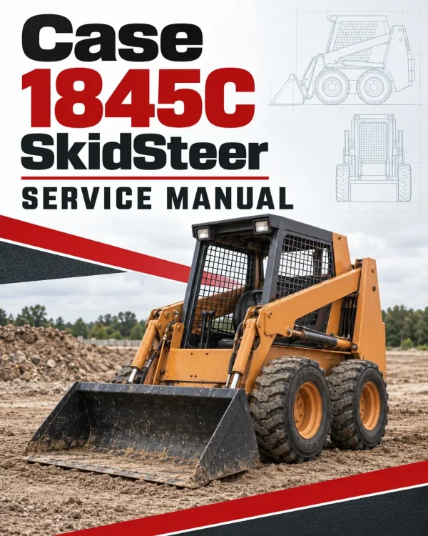 Case 1845C SkidSteer Service Manual