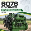 John Deere 6076 Engines Repair Technical Manual (CTM6) John Deere 6076 Engines Repair Technical Manual (CTM6)