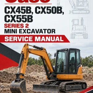 Case CX45B, CX50B, CX55B Series 2 Mini Excavator Service Manual Case CX45B, CX50B, CX55B Series 2 Mini Excavator Service Manual
