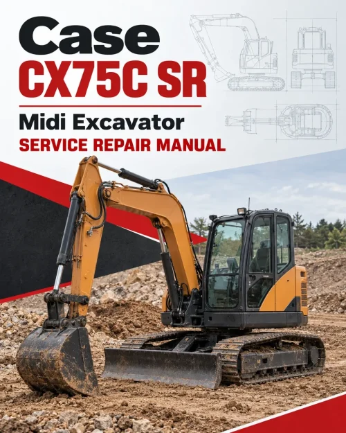 Case CX75C SR Midi Excavator Service Manual Case CX75C SR Midi Excavator Service Manual