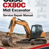 Case CX80C Midi Excavator Service Manual