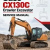 Case CX130C Crawler Excavator Service Manual