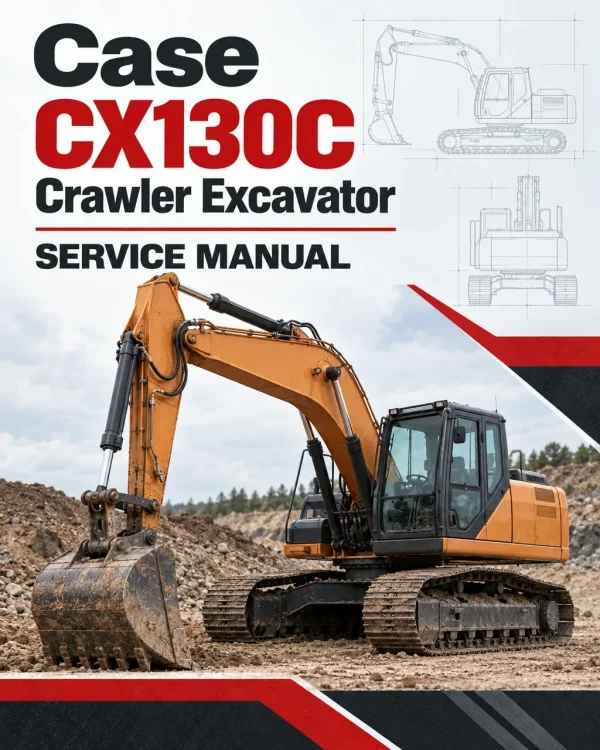 Case CX130C Crawler Excavator Service Manual