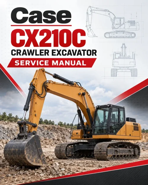Case CX210C Crawler Excavator Service Manual Case CX210C Crawler Excavator Service Manual