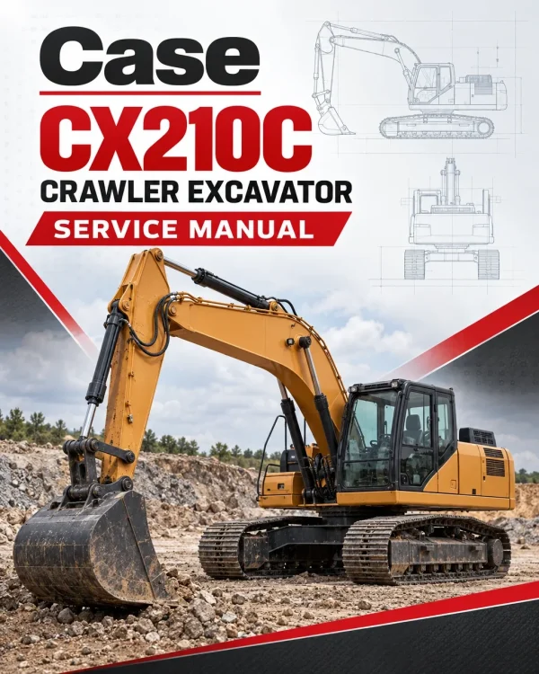 Case CX210C Crawler Excavator Service Manual Case CX210C Crawler Excavator Service Manual