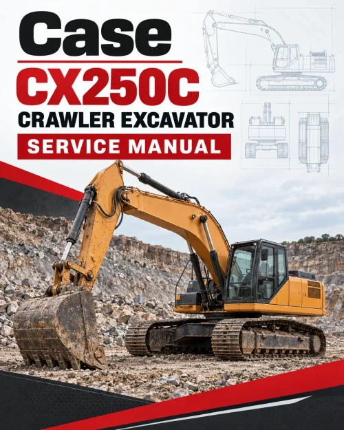 Case CX250C Crawler Excavator Service Manual