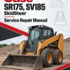 Case SR175, SV185 SkidSteer Service Manual Case SR175, SV185 SkidSteer Service Manual