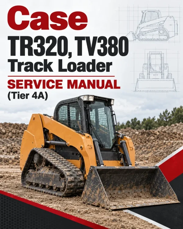Case TR320, TV380 Track Loader Service Manual (Tier 4A) Case TR320, TV380 Track Loader Service Manual (Tier 4A)