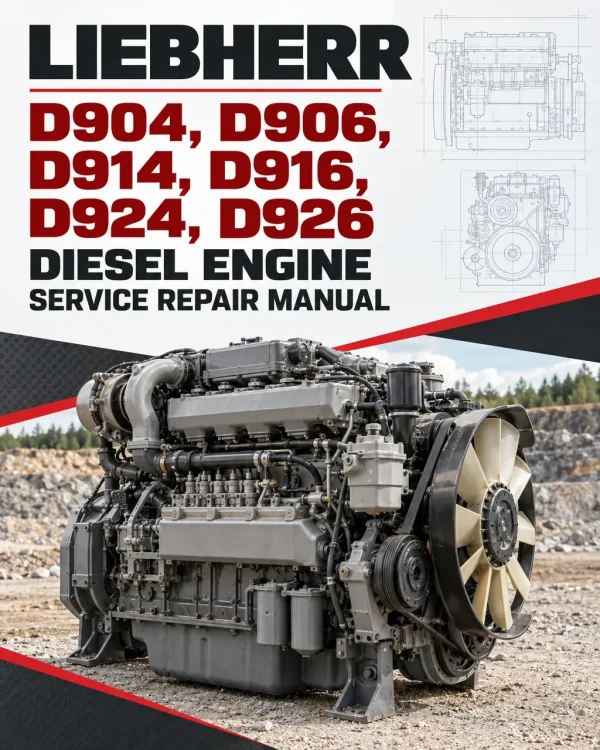 Liebherr D904, D906, D914, D916, D924, D926 Diesel Engine Service Repair Manual Liebherr D904, D906, D914, D916, D924, D926 Diesel Engine Service Repair Manual