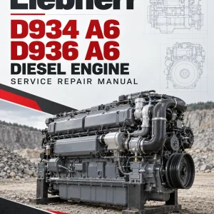 Liebherr D934 A6, D936 A6 Diesel Engine Service Repair Manual Liebherr D934 A6, D936 A6 Diesel Engine Service Repair Manual