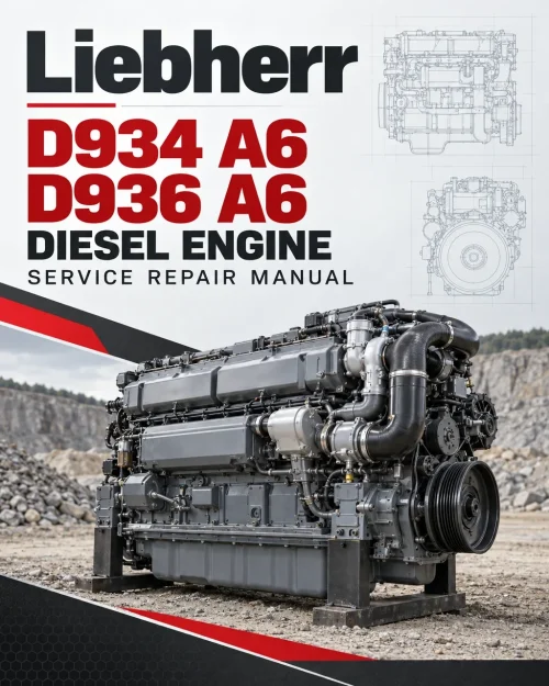 Liebherr D934 A6, D936 A6 Diesel Engine Service Repair Manual Liebherr D934 A6, D936 A6 Diesel Engine Service Repair Manual