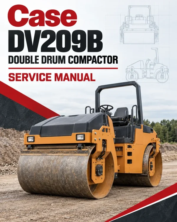 Case DV209B Double Drum Compactor Service Manual Case DV209B Double Drum Compactor Service Manual