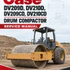 Case DV209D, DV210D, DV209CD, DV210CD Drum Compactor Service Manual Case DV209D, DV210D, DV209CD, DV210CD Drum Compactor Service Manual