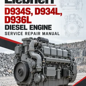 Liebherr D934S, D934L, D936L Diesel Engine Service Repair Manual