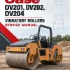 Case DV201, DV202, DV204 Vibratory Rollers Service Manual Case DV201, DV202, DV204 Vibratory Rollers Service Manual