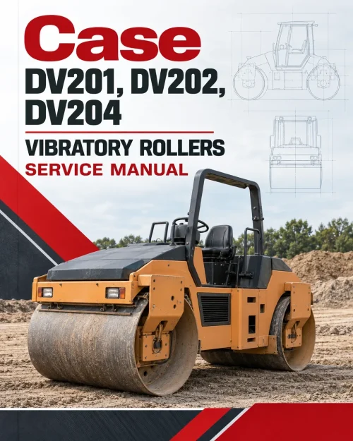 Case DV201, DV202, DV204 Vibratory Rollers Service Manual Case DV201, DV202, DV204 Vibratory Rollers Service Manual