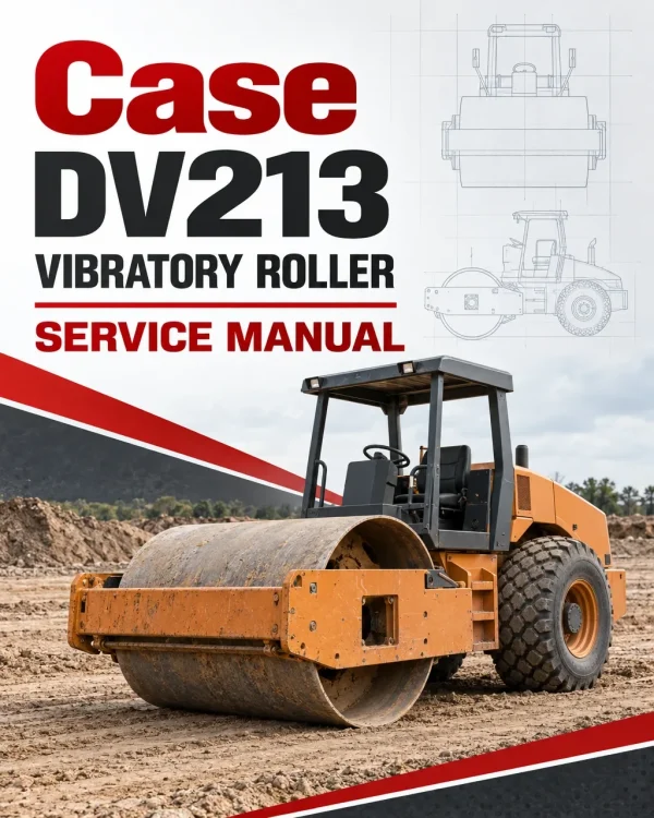 Case DV213 Vibratory Roller Service Manual