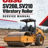 Case SV208, SV210 Vibratory Roller Service Manual