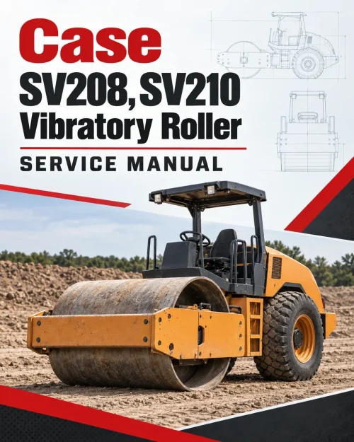 Case SV208, SV210 Vibratory Roller Service Manual Case SV208, SV210 Vibratory Roller Service Manual