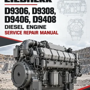 Liebherr D9306, D9308, D9406, D9408 Diesel Engine Service Repair Manual