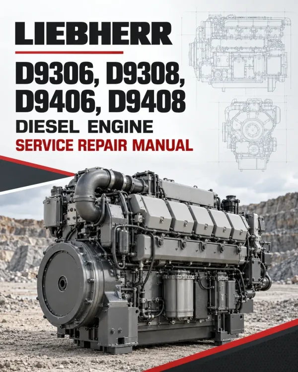 Liebherr D9306, D9308, D9406, D9408 Diesel Engine Service Repair Manual Liebherr D9306, D9308, D9406, D9408 Diesel Engine Service Repair Manual