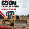 Case 650M Crawler Dozer Service Manual
