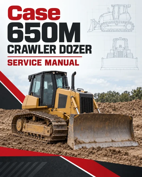 Case 650M Crawler Dozer Service Manual