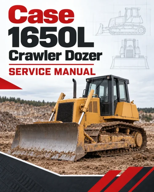 Case 1650L Crawler Dozer Service Manual Case 1650L Crawler Dozer Service Manual