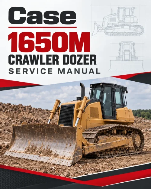 Case 1650M Crawler Dozer Service Manual