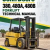 John Deere 380, 480A, 480B Forklift Technical Manual (TM1060)