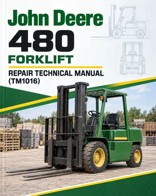 John Deere 480 Forklift Repair Technical Manual (TM1016) John Deere 480 Forklift Repair Technical Manual (TM1016)