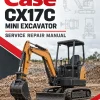 Case CX17C Mini Excavator Service Manual