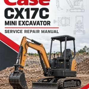 Case CX17C Mini Excavator Service Manual Case CX17C Mini Excavator Service Manual