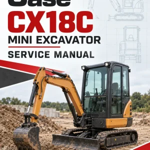 Case CX18C Mini Excavator Service Manual
