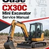 Case CX30C Mini Excavator Service Manual Case CX30C Mini Excavator Service Manual