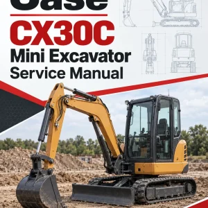Case CX30C Mini Excavator Service Manual Case CX30C Mini Excavator Service Manual