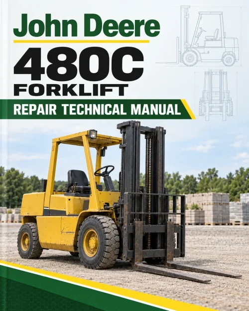 John Deere 480C Forklift Repair Technical Manual (TM1249)