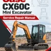 Case CX60C Mini Excavator Service Manual