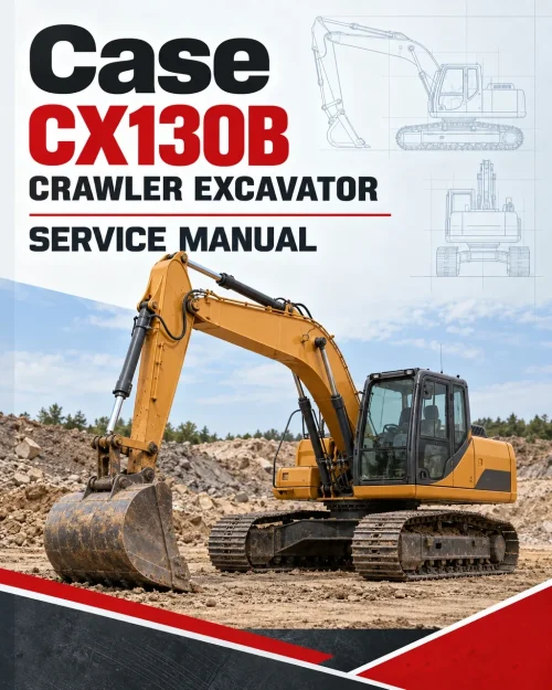Case CX130B Crawler Excavator Service Manual