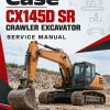 Case CX145D SR Crawler Excavator Service Manual