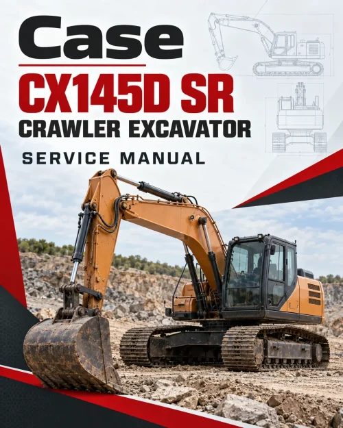 Case CX145D SR Crawler Excavator Service Manual Case CX145D SR Crawler Excavator Service Manual