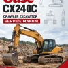 Case CX240C Crawler Excavator Service Manual Case CX240C Crawler Excavator Service Manual
