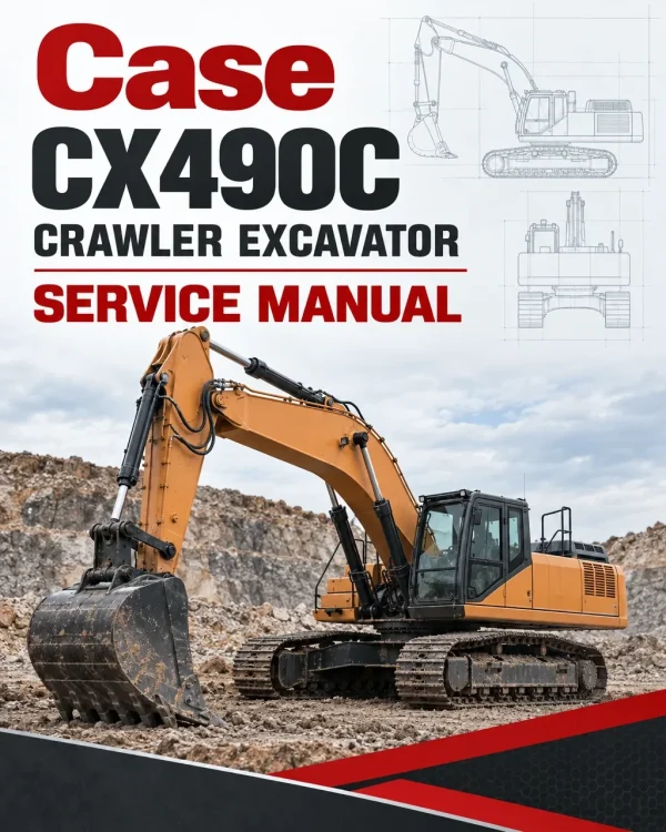 Case CX490C Crawler Excavator Service Manual Case CX490C Crawler Excavator Service Manual