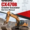 Case CX470B Crawler Excavator Service Manual Case CX470B Crawler Excavator Service Manual