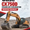 Case CX750D Crawler Excavator Service Manual Case CX750D Crawler Excavator Service Manual