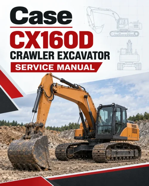 Case CX160D Crawler Excavator Service Manual