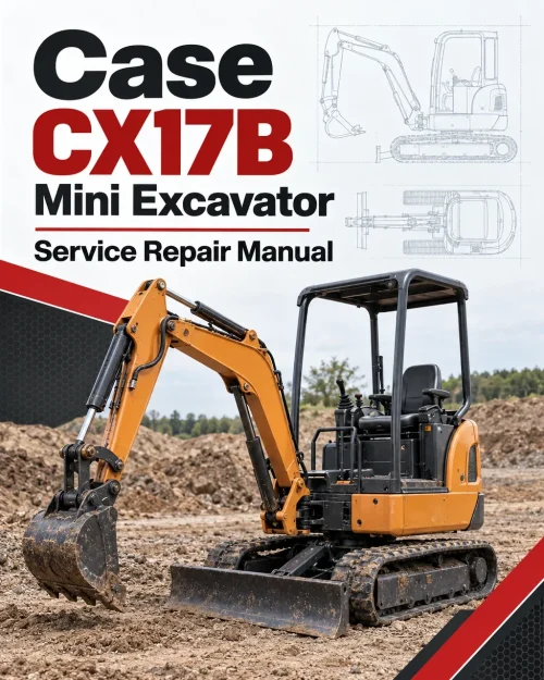 Case CX17B Mini Excavator Service Manual