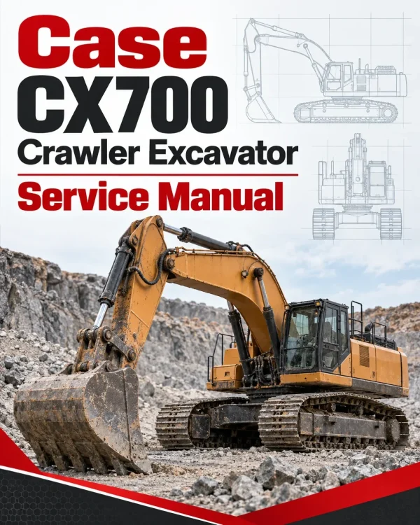 Case CX700 Crawler Excavator Service Manual Case CX700 Crawler Excavator Service Manual