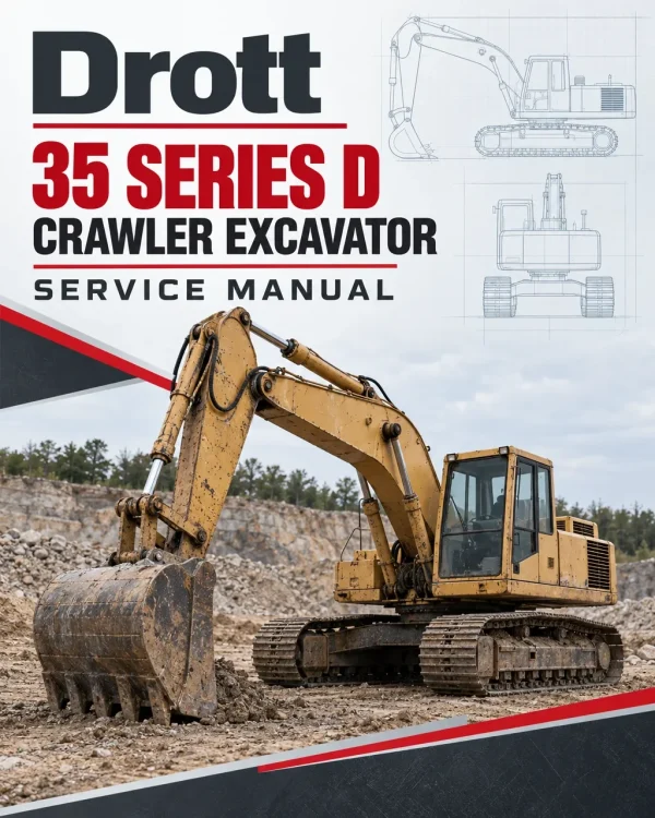 Drott 35 Series D Crawler Excavator Series D Service Manual Drott 35 Series D Crawler Excavator Series D Service Manual